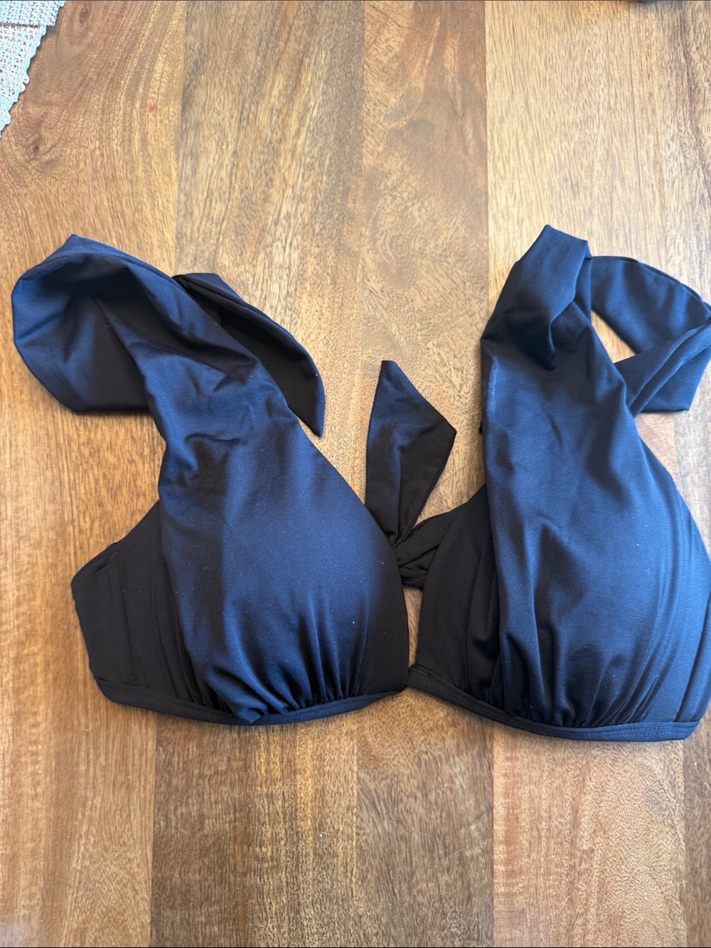Kenneth Cole Black Women's Bikini Top